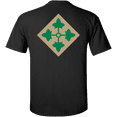 thumbnail image 2 of U.S. Army 4th Infantry Division T-shirt, 2 of 2
