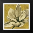 thumbnail image 2 of Goldberger, Jennifer 15x15 Black Modern Framed Museum Art Print Titled - Ecru Magnolia II, 2 of 5