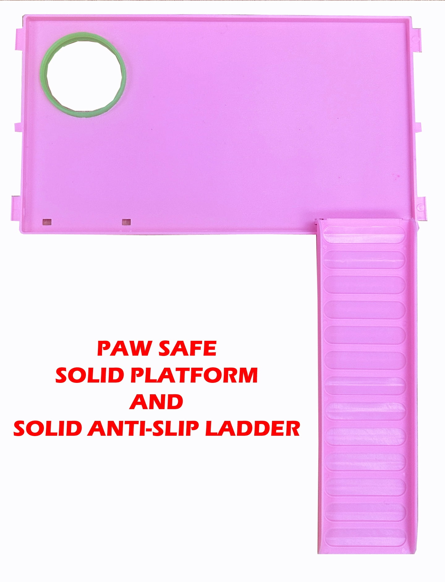 Large Pink 5-Story Mansion Twin Tower Crossover Level Play Tube Hamster Habitat Mouse Home Rodent Gerbil House Mice Rat Wire Animal Cage
