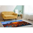 thumbnail image 3 of Office Rugs, Nursery Rugs, Salon Rugs, Floral Rugs, Filed Landscape Rugs, Red Rugs, View Rugs, Bath Rugs, Sunset Rug, Salon Decor Rugs, 1.7'x2.3' - 50x70 cm, 3 of 8