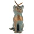 thumbnail image 1 of Estatua de gato sentado, estatuilla de gato, detalles exquisitos, estatuilla de gato de jardín, estatua de gato de resina, instalación sin esfuerzo, 1 of 12