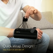 BraceUP Quick Wrap Wrist Stabilizer – Right Hand, Relief for Carpal Tunnel & Tendonitis (Right Hand)