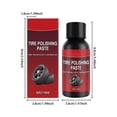 thumbnail image 3 of Ohmyroo Waterless Tire Polishing Paste Durable Protection For All Rubber Surfaces, 3 of 9