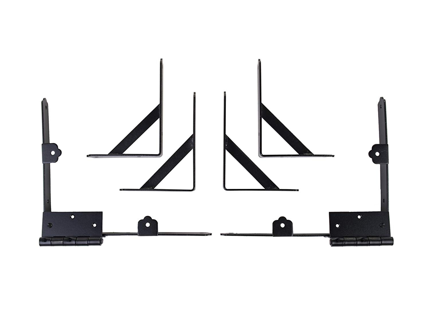Nuvo Iron Gate Corner Brace and Hinge Kit GCBHK01