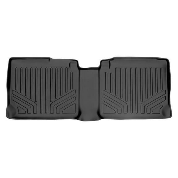 Custom Fit 2nd Row Floor Mats Liner for 2010-2017 Chevrolet Equinox, Black
