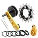 thumbnail image 1 of Juego de conversión única para bicicleta kusrkot 16T llaves para evitar caídas Oro, 1 of 8