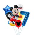 thumbnail image 3 of Juego de 7 globos de aluminio de Disney Minnie, globos de Mickey Mouse, decoración para fiestas de cumpleaños, baby shower, juguetes para niños, globos de aire, suministros, 3 of 5