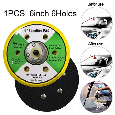 

BCLONG 6\ 5/16-24 male thread Hook & Loop Sanding Pad for Sander Grinder
