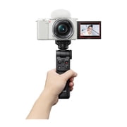 Sony Alpha ZV-E10 APS-C Mirrorless (White) with 16-50mm Lens Content Creator Kit