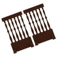 thumbnail image 5 of RENACLIPY Japanese Wooden Screen Decor Brown Cute Home Decoration 2Pcs, 5 of 8