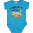 thumbnail image 3 of Inktastic Happy Birthday Jesus Nativity Christmas Boys or Girls Baby Bodysuit, 3 of 5
