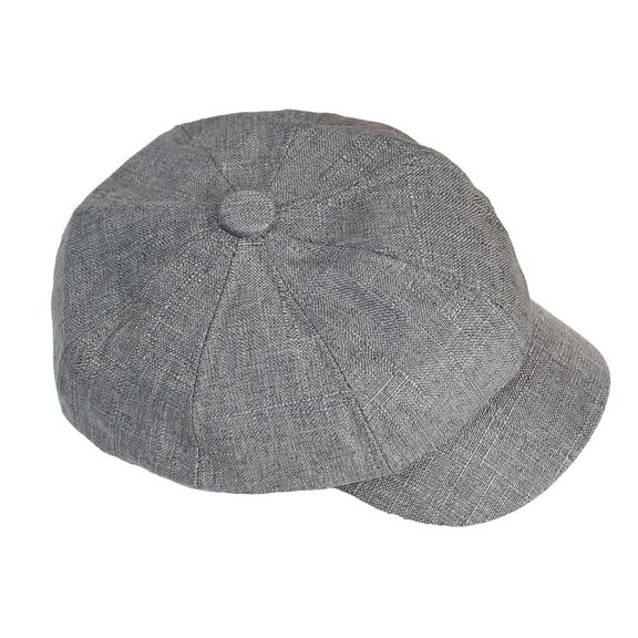Fgnfyis Classic Unisex Beret Hat Round Design Versatile Fashion Headwear For Casual Outfits And Everyday Style Grey M