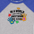 thumbnail image 4 of Inktastic In a World You Can Be Anything Be Kind Autism Awareness Boys or Girls Baby Bodysuit, 4 of 5