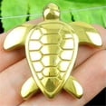 thumbnail image 2 of HOOUN 100Pcs Wholesale Mixed Carved Mixed Color Hematite Turtle Pendant Bead 43x43x7mm, 2 of 3