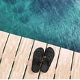 thumbnail image 4 of Men’s Casual Knot Thong Flip Flops – Soft Fabric Strap Sandals with Cushioned Sole for Beach, Travel & Daily Comfort, 4 of 6
