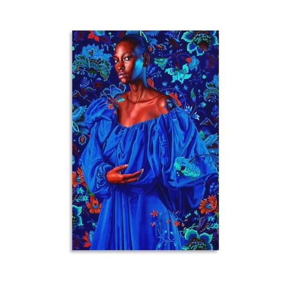 Portrait Painter Kehinde Wiley Painting Art Poster (35) Artworks Canvas Poster Room Aesthetic Wall Art Prints Home Modern Decor Gifts 24x36inch(60x90cm)