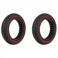 thumbnail image 1 of 2X Neumático Sólido para Scooter Eléctrico de 10 Pulgadas ULIP10X2.125 Neumático Universal Inflable Gratuito Nine F20F30F40, 1 of 5