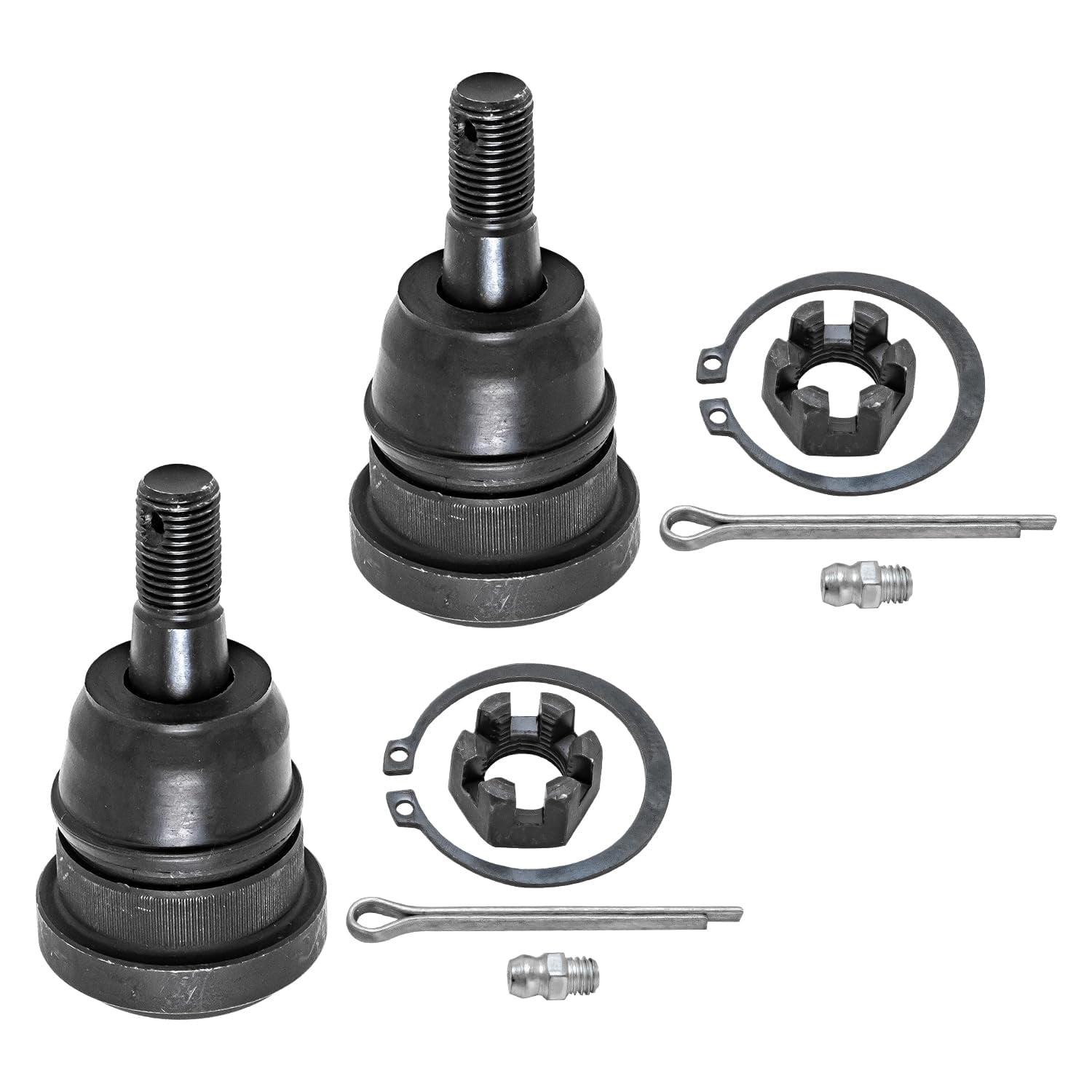 Detroit Axle - 4 Front Ball Joints for 2004-2015 Nissan Titan, 2005-2015/2017-2019 Armada, 2004-2013 Infiniti QX56, Upper and Lower Suspension Ball Joints Replacement