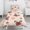 Pug and Donut, variant on Pug and Donut Duvet Cover and Pillowcase Set for Single Bedding, Bedroom Accessories for Kids Teens