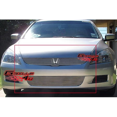 Compatible With 06 07 Honda Accord 2 Door Coupe Billet Grille