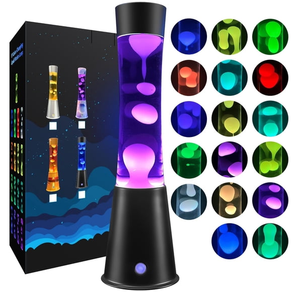 Lámpara LED Liquid Motion AONESY de 15.5 pulgadas con mando a distancia