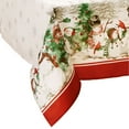 thumbnail image 2 of Elrene Snowman Winterland Holiday Snowflake Tablecloth 60x120 Rectangle, 2 of 5