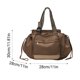 thumbnail image 4 of Women’s Travel Tote Bag Large Capacity Organizer Handbag – 15 Pocket Multi-Compartment Crossbody Shoulder Bag, Water-Resistant, Lightweight 32x35x23cm, 4 of 5