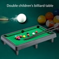 thumbnail image 4 of Miniature Billiard Game, Simulation Interactive Decorative Fun Sturdy Mini Pool Table Space Saving  for Office for over 5 Years Old, 4 of 7
