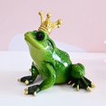 thumbnail image 3 of yotijay Statues Figurines Art, Lovely Frog Sitting Sculpture, Resin Statue, 3 of 9