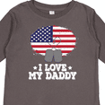 thumbnail image 4 of Inktastic I Love my Daddy Military Son Daughter Boys or Girls Long Sleeve Toddler T-Shirt, 4 of 5