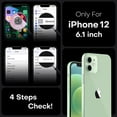 thumbnail image 2 of Funda magnética TOCOL 3 en 1 para iPhone 12 6.1, color verde claro, 2 of 7