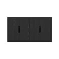 thumbnail image 1 of Rivington Buffet Moderne de 60 Pouces en Noir (4 Tablettes), 1 of 9