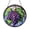 Acrylic 3.5 Inch, variant on Stained Glass Grapes Sun Catcher, Window Hanging Ornament, Vibrant Wine-Themed Home Decor, Perfect Gift for Wine Lovers