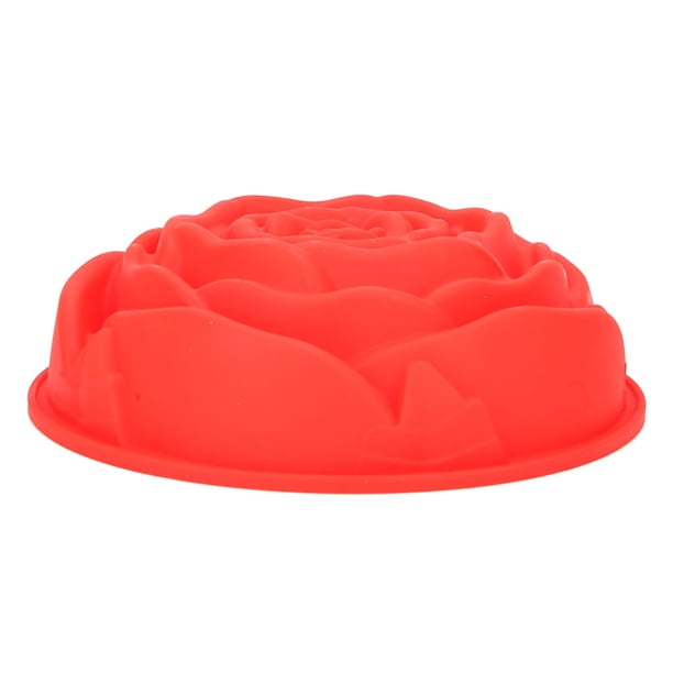 Accesorios para hornear, innovador y hermoso molde para hornear con forma de rosa única, meticulosamente diseñado