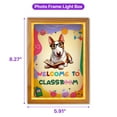 thumbnail image 5 of Welcome to Bull Terrier Classroom Teacher Dog Mom Acrylic Plaque with Wood Photo Frame Box Bully Dog Lovers Gifts Idea Light Box - 02015, 5 of 5