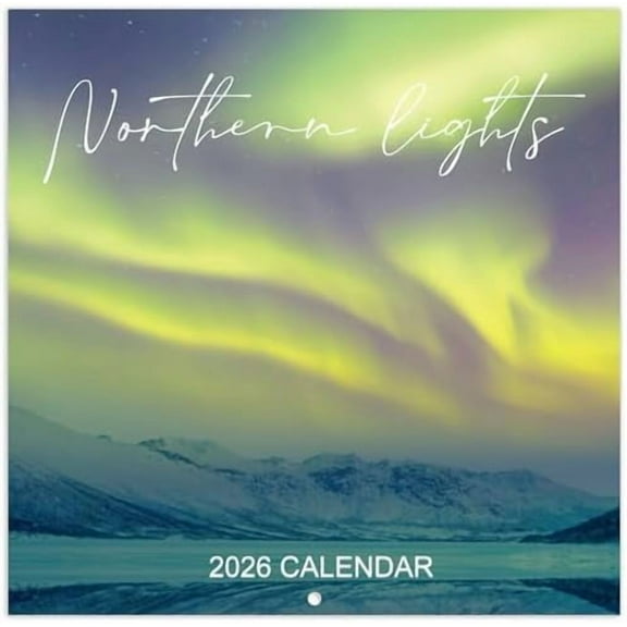 2026 Wall Calendar - 2026 Calendar from Jan. 2026 - Dec. 2026, Northern Calendar 2026, 2026 Wall Calendar 12 Month with Thick & Sturdy Paper, 12" x 24" Opened, For Gifts