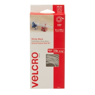 Velcro Tape 18in Strip White 1pk