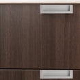thumbnail image 6 of Drawer Concealed Handle Pulls Black Door Knobs Furniture Accessory 2 Pcs Wardrobe Zinc Alloy Modern, 6 of 6