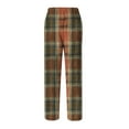 thumbnail image 6 of Cyglowse Mens Pajama Pants Flannel Buffalo Plaid Comfy Lounge Pants PJ Bottoms with Pocket Green 2XL, 6 of 6