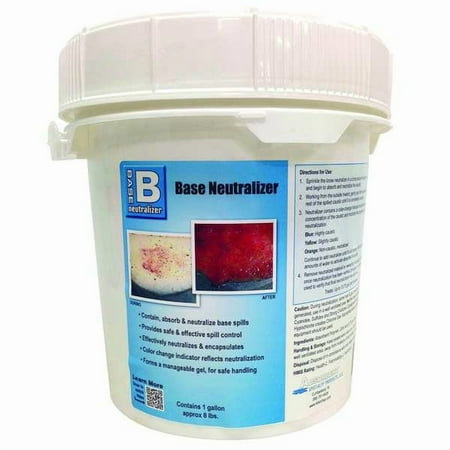 Manufacturer Varies Base Neutralizer,1 gal.,Pail,Granular BASE1