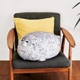 thumbnail image 3 of Chubby Blob Seal Pillow Soft Fat Hugginchesg Almohada de felpa Cotton Animal Seal Plush Toy Cojines Hug Gift (15.7 pulgadas) TUNC Sencillez, 3 of 5