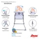 thumbnail image 4 of Silla Alta para Bebé D'Bebé Periquera Light Gris, 4 of 7
