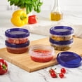 thumbnail image 2 of Recipientes de almacenamiento de alimentos PLASTICPRO Twist Cap 240 ml (paquete de 12), 2 of 8