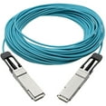 thumbnail image 3 of Tripp Lite 49.2ft QSFP+ to QSFP+ Active Optical Cable 40Gb AOC M/M, Aqua, 3 of 4