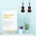 thumbnail image 4 of Shisuyan Retro Creative Violin Pendant Wooden Material 1Set 5.5x2in, 4 of 8