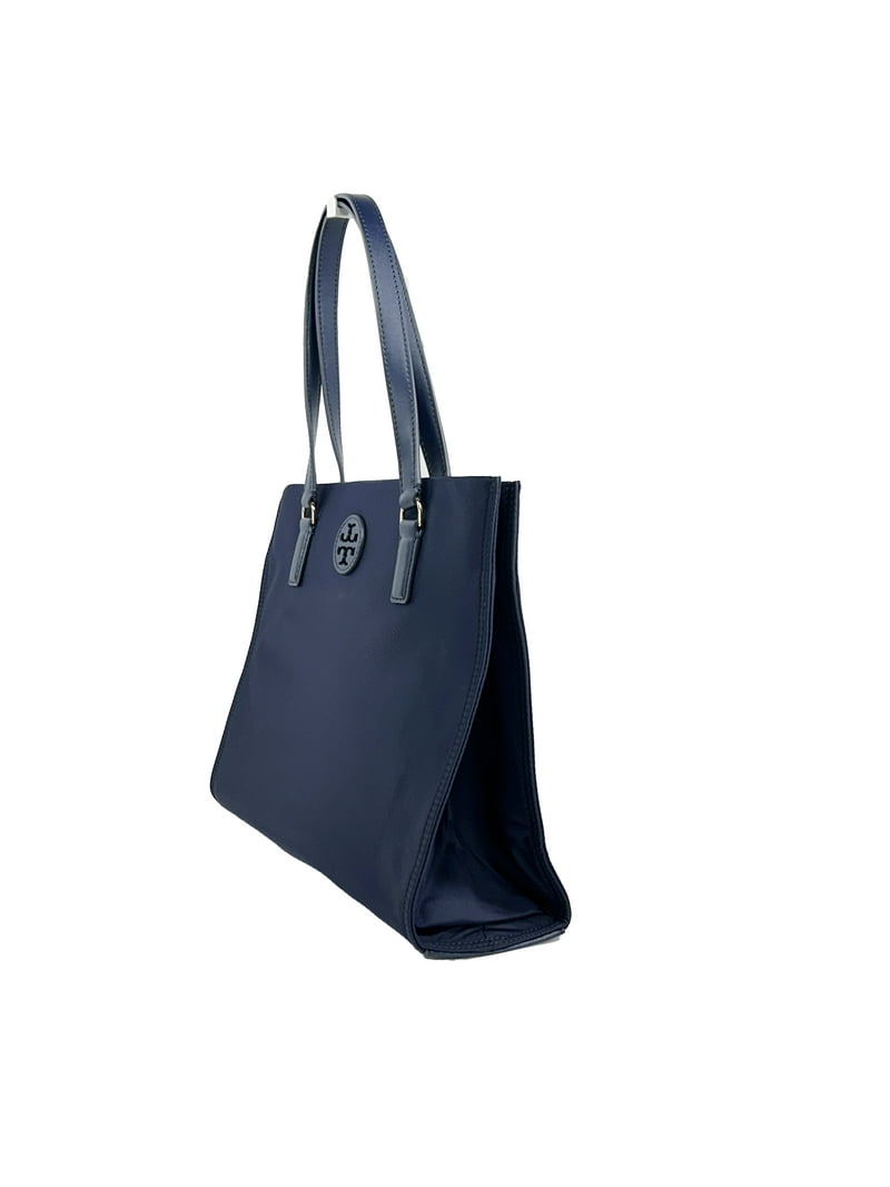 Tory Burch Women's Ella Small Nylon Tote Bag (Tory Navy) - Walmart.com