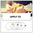 thumbnail image 3 of Cuerdas de ukelele Toystoory 4 Piezas Nylon Color Blanco Negro, 3 of 6