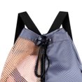 thumbnail image 4 of Mochila Multipropósito Malla Bolso Gimnasia (gris), 4 of 9