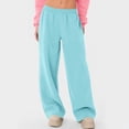 thumbnail image 2 of Wide Leg Sweatpants Women Low Rise Fleece Sweat Pants Elastic Waist Baggy Jogger Pants With Pockets Athletic Comfy, 2 of 8