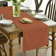 thumbnail image 3 of Mode Light Brown Table Runner, Seasonal Fall Washable Kitchen Dining Table Decoration for Home Party Decor 13x72 Inch, 3 of 16